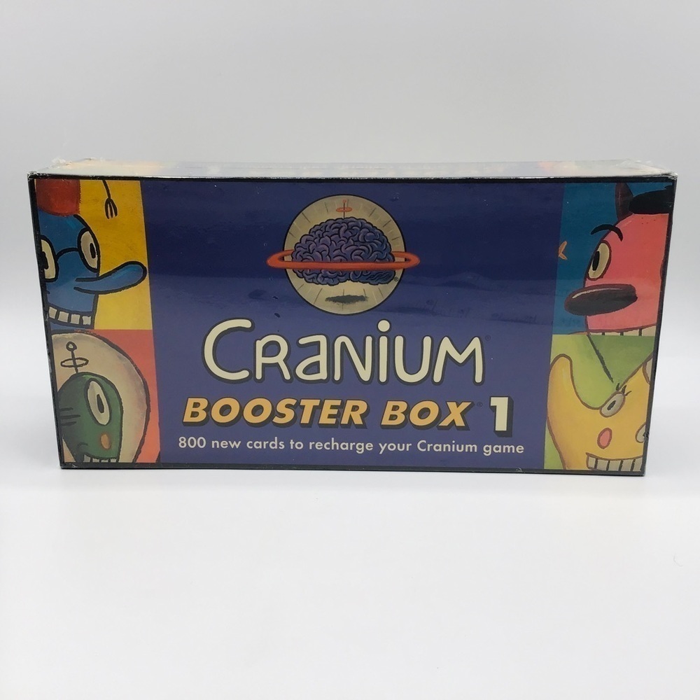 New Cranium Booster Box 1 - 800 New Cards to Recharge Your Cranium Game! 2002